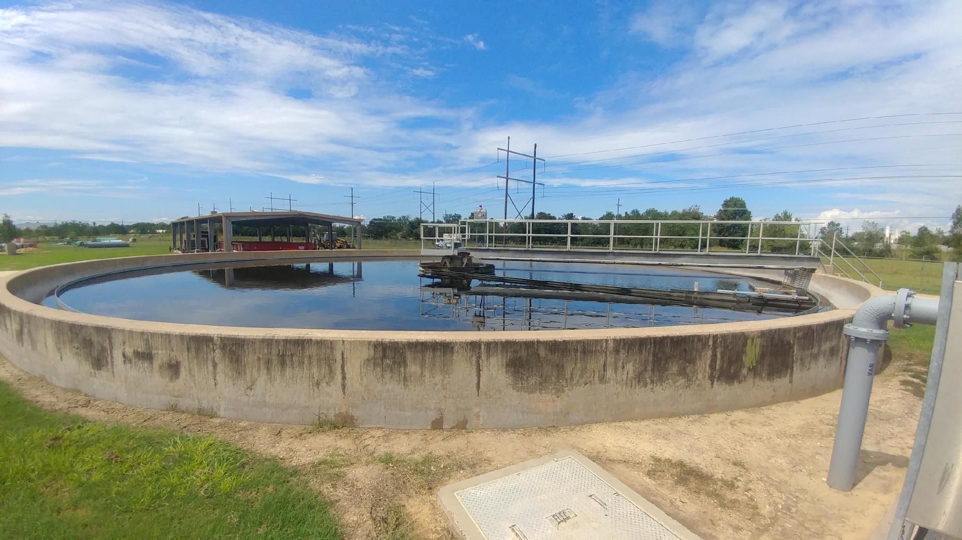 West clarifier and rake arm