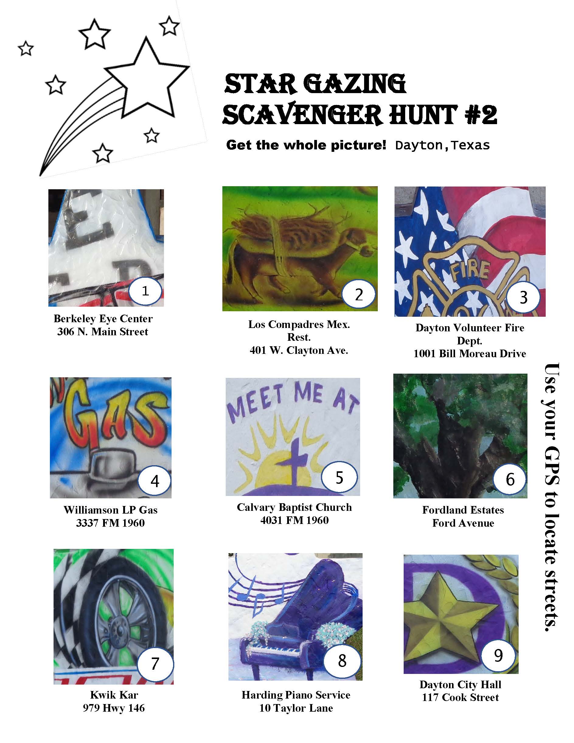 Star Scavenger Hunt