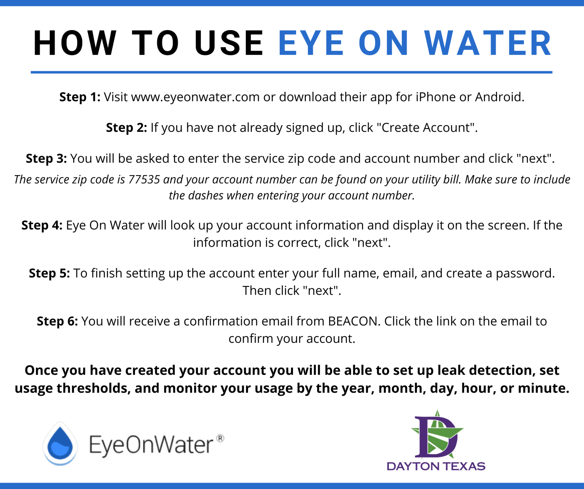 eye on water